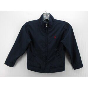 VINTAGE Ralph Lauren Polo Jacket Boys Toddler 4T Harrington Bomber Pony